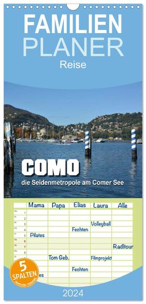 Familienplaner 2024 – Como – Seidenmetropole am Comer See mit 5 Spalten (Wandkalender, 21 x 45 cm) CALVENDO von Bartruff,  Thomas