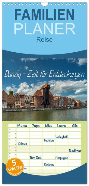 Familienplaner 2024 – Danzig – Zeit für Entdeckungen mit 5 Spalten (Wandkalender, 21 x 45 cm) CALVENDO von Kirsch,  Gunter