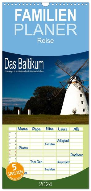 Familienplaner 2024 – Das Baltikum – Unterwegs in faszinierenden Kulturlandschaften mit 5 Spalten (Wandkalender, 21 x 45 cm) CALVENDO von Hallweger,  Christian