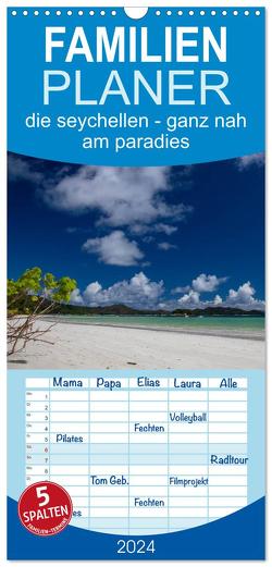 Familienplaner 2024 – die seychellen – ganz nah am paradies mit 5 Spalten (Wandkalender, 21 x 45 cm) CALVENDO von rsiemer,  rsiemer