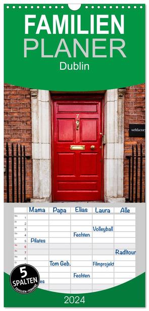 Familienplaner 2024 – Dublin mit 5 Spalten (Wandkalender, 21 x 45 cm) CALVENDO von Pavlowsky,  Markus