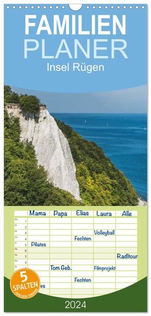 Familienplaner 2024 – Entdeckungen auf der Insel Rügen mit 5 Spalten (Wandkalender, 21 x 45 cm) CALVENDO von Kirsch,  Gunter