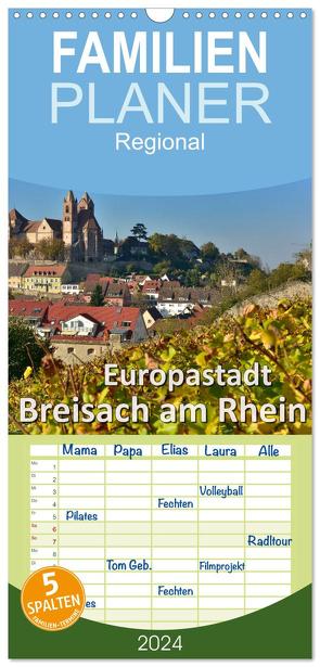 Familienplaner 2024 – Europastadt Breisach am Rhein mit 5 Spalten (Wandkalender, 21 x 45 cm) CALVENDO von Wilczek,  Dieter-M.