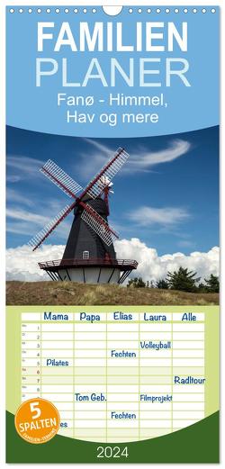 Familienplaner 2024 – Fanø – Himmel, Hav og mere mit 5 Spalten (Wandkalender, 21 x 45 cm) CALVENDO von Peußner,  Marion