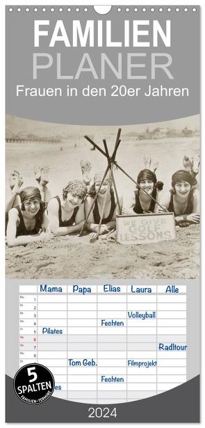 Familienplaner 2024 – Frauen in den 20er Jahren mit 5 Spalten (Wandkalender, 21 x 45 cm) CALVENDO von Images,  Timeline