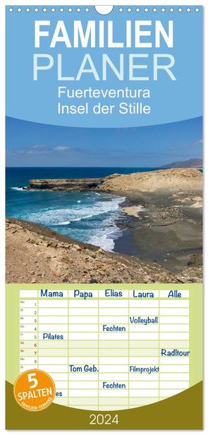 Familienplaner 2024 – Fuerteventura, Insel der Stille mit 5 Spalten (Wandkalender, 21 x 45 cm) CALVENDO von Friedchen,  Michael