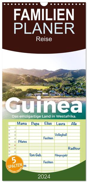 Familienplaner 2024 – Guinea – Das einzigartige Land in Westafrika. mit 5 Spalten (Wandkalender, 21 x 45 cm) CALVENDO von Scott,  M.