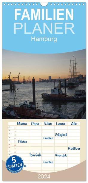 Familienplaner 2024 – Hamburg mit 5 Spalten (Wandkalender, 21 x 45 cm) CALVENDO von Billermoker,  Billermoker