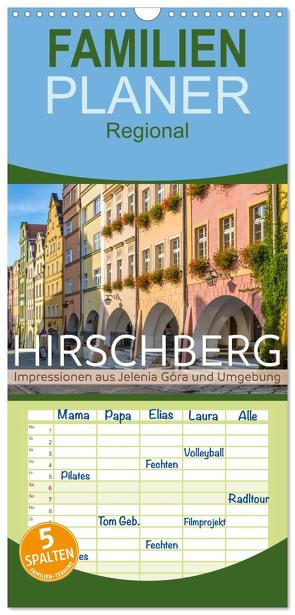 Familienplaner 2024 – HIRSCHBERG Impressionen aus Jelenia Góra und Umgebung mit 5 Spalten (Wandkalender, 21 x 45 cm) CALVENDO von Viola,  Melanie