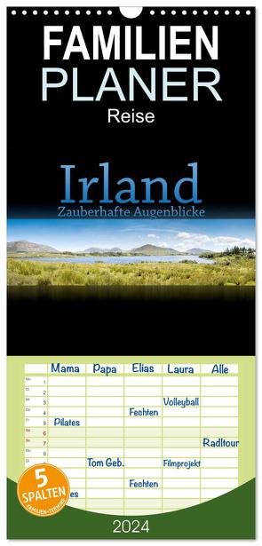 Familienplaner 2024 – Irland – Zauberhafte Augenblicke mit 5 Spalten (Wandkalender, 21 x 45 cm) CALVENDO von Gann (magann),  Markus