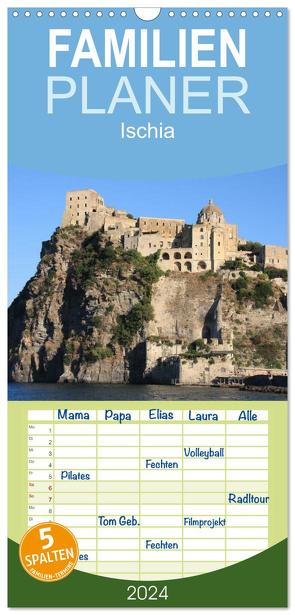 Familienplaner 2024 – Ischia mit 5 Spalten (Wandkalender, 21 x 45 cm) CALVENDO von Bildarchiv / I. Gebhard,  Geotop