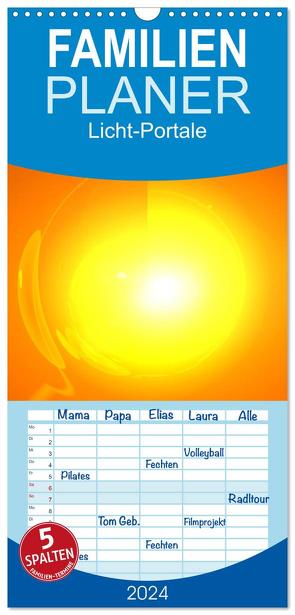 Familienplaner 2024 – Licht-Portale 2024 mit 5 Spalten (Wandkalender, 21 x 45 cm) CALVENDO von Labusch,  Ramon