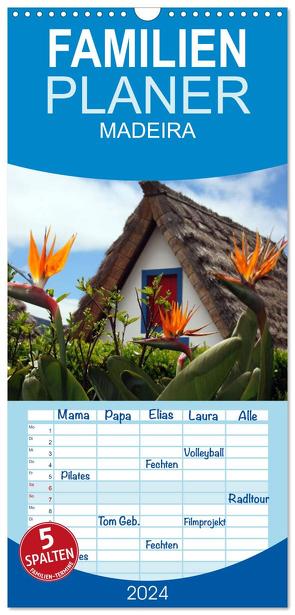 Familienplaner 2024 – Madeira mit 5 Spalten (Wandkalender, 21 x 45 cm) CALVENDO von Fietzek,  Thomas