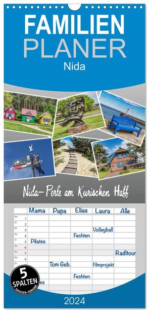 Familienplaner 2024 – Nida – Perle am Kurischen Haff mit 5 Spalten (Wandkalender, 21 x 45 cm) CALVENDO von Kirsch,  Gunter