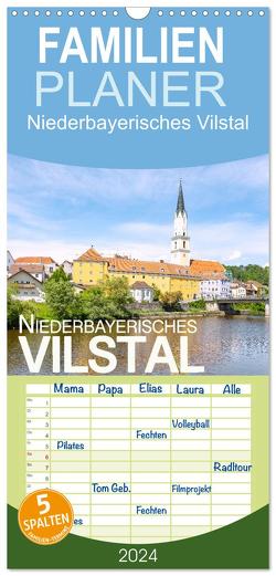 Familienplaner 2024 – Niederbayerisches Vilstal mit 5 Spalten (Wandkalender, 21 x 45 cm) CALVENDO von Wagner,  Hanna