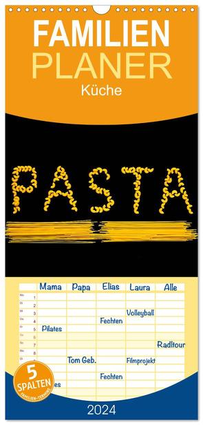 Familienplaner 2024 – Pasta mit 5 Spalten (Wandkalender, 21 x 45 cm) CALVENDO von Jaeger,  Thomas