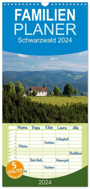 Familienplaner 2024 – Schwarzwald 2024 mit 5 Spalten (Wandkalender, 21 x 45 cm) CALVENDO von Kalender365.com,  Kalender365.com