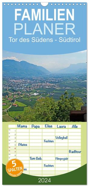 Familienplaner 2024 – Tor des Südens mit 5 Spalten (Wandkalender, 21 x 45 cm) CALVENDO von Albilt,  Rabea