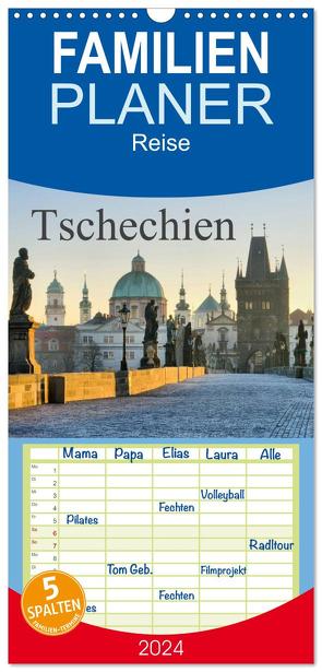 Familienplaner 2024 – Tschechien mit 5 Spalten (Wandkalender, 21 x 45 cm) CALVENDO von LianeM,  LianeM