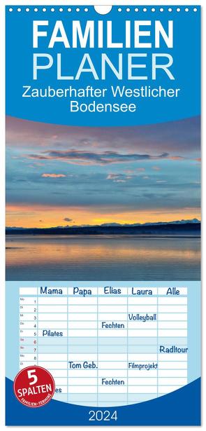 Familienplaner 2024 – Zauberhafter Westlicher Bodensee mit 5 Spalten (Wandkalender, 21 x 45 cm) CALVENDO von Pries,  Friedrich