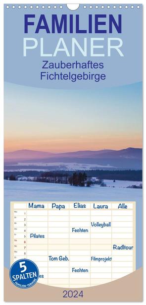 Familienplaner 2024 – Zauberhaftes Fichtelgebirge mit 5 Spalten (Wandkalender, 21 x 45 cm) CALVENDO von Radl,  Christian