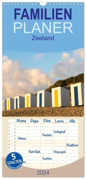 Familienplaner 2024 – Zeeland mit 5 Spalten (Wandkalender, 21 x 45 cm) CALVENDO von Bücker,  Michael