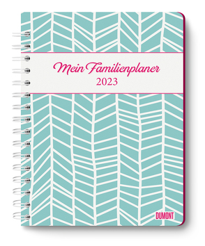 Familienplaner-Buch Pattern 2023 – Diary – Buchkalender – Taschenkalender – 17,5×23,1