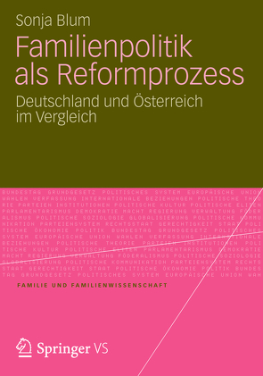 Familienpolitik als Reformprozess von Blum,  Sonja