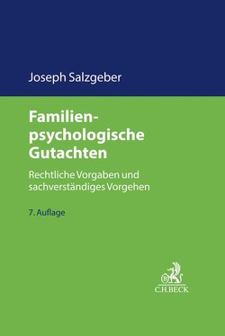 Familienpsychologische Gutachten von Salzgeber,  Joseph