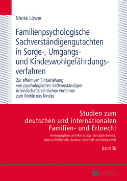 Familienpsychologische Sachverständigengutachten in Sorge-, Umgangs- und Kindeswohlgefährdungsverfahren von Löwer,  Meike