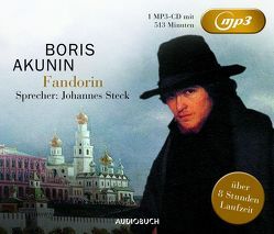 Fandorin (MP3-CD) von Akunin,  Boris, Ernst,  Michael Andreas, Steck,  Johannes, Tretner,  Andreas