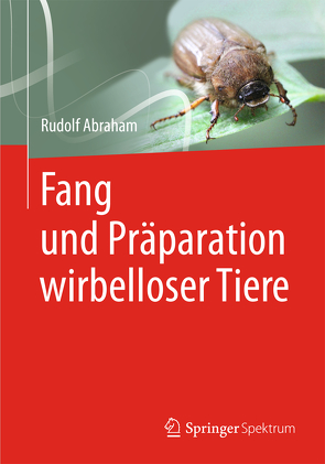 Fang und Präparation wirbelloser Tiere von Abraham,  Rudolf