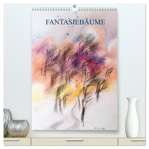 Fantasiebäume (hochwertiger Premium Wandkalender 2024 DIN A2 hoch), Kunstdruck in Hochglanz von Peters,  Natascha