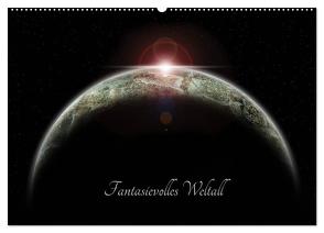 Fantasievolles Weltall (Wandkalender 2024 DIN A2 quer), CALVENDO Monatskalender von Geiling,  Wibke