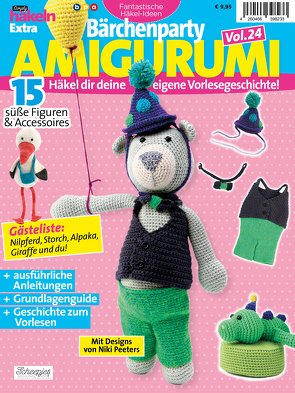 Fantastische Häkel-Ideen – Bärchenparty Amigurumi Vol. 24 von Peeters,  Niki