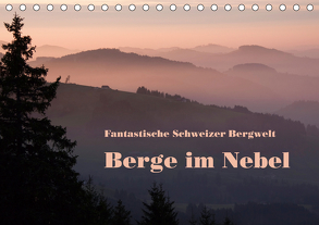 Fantastische Schweizer Bergwelt – Berge im Nebel (Tischkalender 2020 DIN A5 quer) von Friederich,  Rudolf