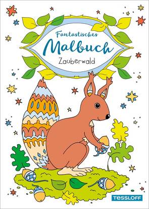 Fantastisches Malbuch Zauberwald von Beurenmeister,  Corina