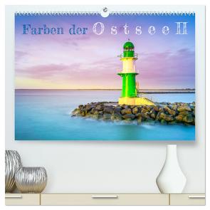 Farben der Ostsee II (hochwertiger Premium Wandkalender 2024 DIN A2 quer), Kunstdruck in Hochglanz von Rath Photography,  Margret