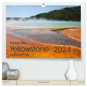 Farben des Yellowstone National Park 2024 (hochwertiger Premium Wandkalender 2024 DIN A2 quer), Kunstdruck in Hochglanz von Zimmermann,  Frank
