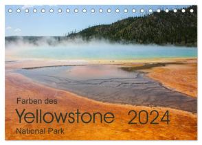 Farben des Yellowstone National Park 2024 (Tischkalender 2024 DIN A5 quer), CALVENDO Monatskalender von Zimmermann,  Frank