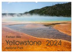 Farben des Yellowstone National Park 2024 (Wandkalender 2024 DIN A2 quer), CALVENDO Monatskalender von Zimmermann,  Frank