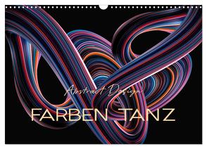 Farben Tanz Abstract Design (Wandkalender 2024 DIN A3 quer), CALVENDO Monatskalender von Roder,  Peter