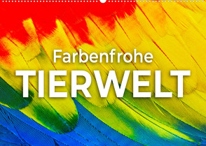 Farbenfrohe Tierwelt (Wandkalender 2022 DIN A2 quer) von SF