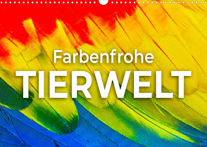 Farbenfrohe Tierwelt (Wandkalender 2022 DIN A3 quer) von SF