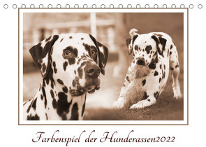 Farbenspiel der Hunderassen (Tischkalender 2022 DIN A5 quer) von Mielewczyk,  Barbara