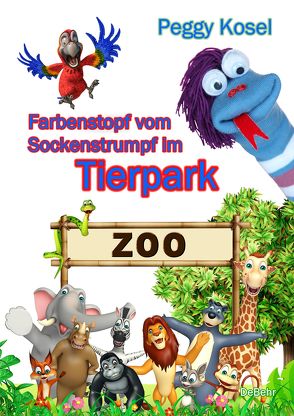 Farbenstopf vom Sockenstrumpf im Tierpark von Kosel,  Peggy