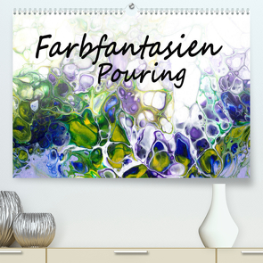 Farbfantasien – Pouring (Premium, hochwertiger DIN A2 Wandkalender 2022, Kunstdruck in Hochglanz) von Thomas,  Natalja