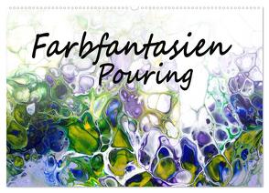 Farbfantasien – Pouring (Wandkalender 2024 DIN A2 quer), CALVENDO Monatskalender von Thomas,  Natalja