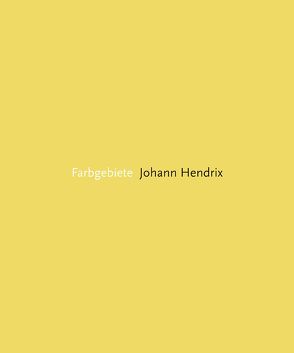 Farbgebiete von Hendrix,  Johann