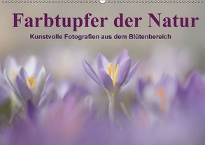 Farbtupfer der Natur / Kunstvolle Fotografien aus dem Blütenbereich (Wandkalender 2018 DIN A2 quer) von Michel,  Susan